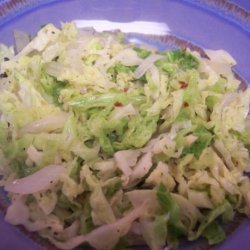 Ginger/Garlic Savoy Cabbage recipe