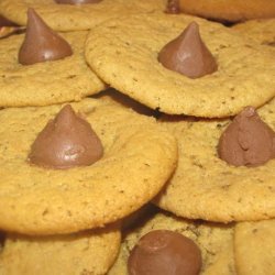 Peanut Butter Cookies With Kisses recipe