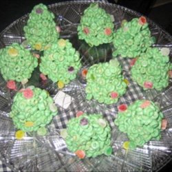 Cheerio Christmas Trees recipe