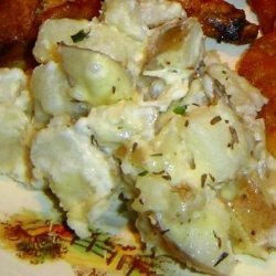 Garlic Thyme Potato Tapas recipe