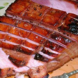 Wisconsin Maple and Clover Honey Glazed Ham recipe