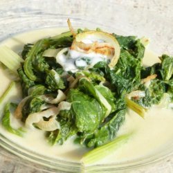 Coconut Milk Braised Greens recipe