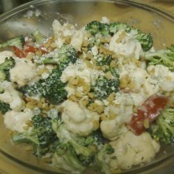 Light and Creamy California Vegetable Salad recipe