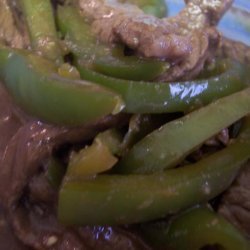 Green Pepper Steak recipe