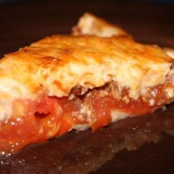 Tomato Bacon Pie recipe