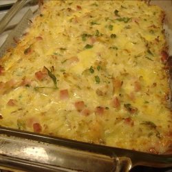 Gratin of Potatoes, Ham, Eggs & Onions (Julia Child) recipe