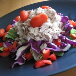 Tuna over Salad recipe