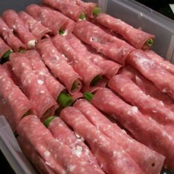 Salami Rollups recipe