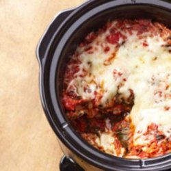 Crock Pot Vegetarian Lasagna recipe