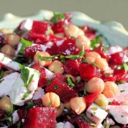 Chickpea Beetroot Salad recipe