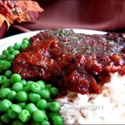 Crock Pot Beef Round Braised With Tomato & Herbs recipe