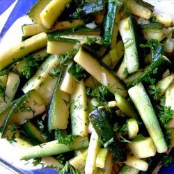 Julia Child's Baked Cucumbers With All Variations recipe