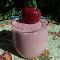 Yogurt Strawberry Sips recipe