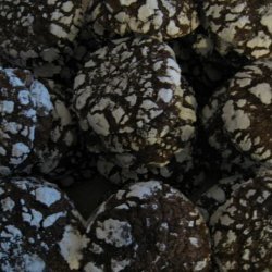 Chocolate Crackle Cookies recipe