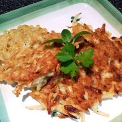 Sweet Potato, Onion and Thyme Pancakes recipe