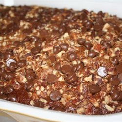 Chocolate Chip Applesauce Cake recipe