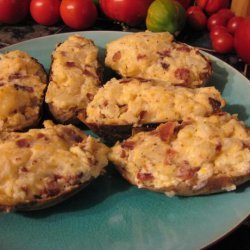Cheesy Ranch-Bacon Stuffed Potatoes recipe