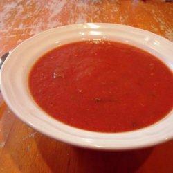 Roasted Tomato Basil Soup recipe