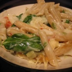 Crab and Spinach Casserole recipe