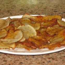 Oven-Fried Potato Chips With Thyme recipe