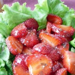 Strawberry Balsamic Salad recipe