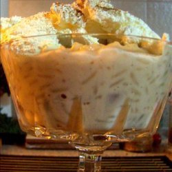 Lighten up Creamy Raisin Rice Pudding recipe