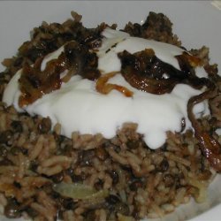 Megadarra, Esau's Dish, or Lentils With Rice recipe
