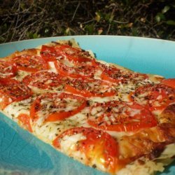 Tomato Phyllo Pizza recipe
