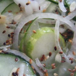 Quick Pickled Cucumber and Ginger recipe