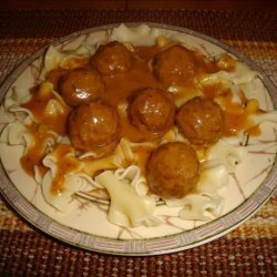 Meatballs in Hungarian Sour Cream Gravy recipe