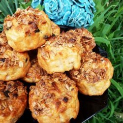 Cranberry Apple Crumble Muffins recipe