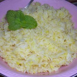 Fresh Orange Rice recipe