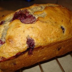 Banana - Raspberry Bread Low Fat recipe