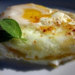 Turkish Poached Eggs With Yogurt and Spicy Sage Butter recipe