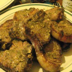Marinated Greek Lamb Chops recipe