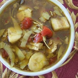Tanzanian Curried Chicken-Banana Soup recipe