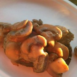 Venison Chops With Mushroom Sauce recipe
