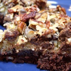 Fabulously Easy Coconut Brownies recipe