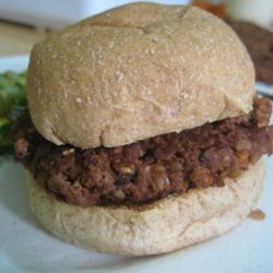Lentil Walnut Burgers recipe