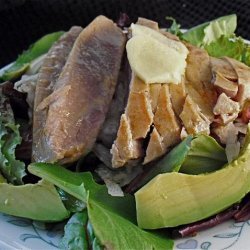 Wasabi Seared Tuna Salad recipe