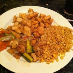 Hibachi Chicken and Fried Rice recipe