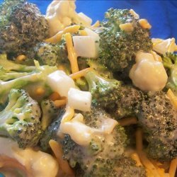 Cheddar Broccoli Salad recipe