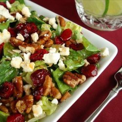 Cranberry Pecan Salad With Feta Cheese recipe