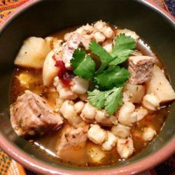 Territorial Chile Posole Stew recipe