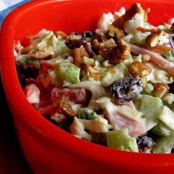 Ham-Cole Slaw Salad recipe