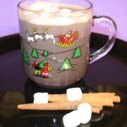 Sinless Dark Chocolate Hot Chocolate recipe