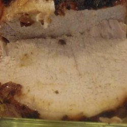 Garlic Pork Roast With Thyme recipe