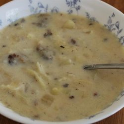 Bratwurst, Potato and Cabbage Soup recipe