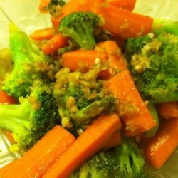 Honey Sauteed Broccoli & Carrots recipe