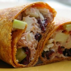 Cranberry Tuna Salad Wrap recipe